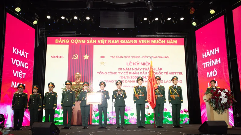 Viettel kỷ niệm 20 năm kinh doanh toàn cầu