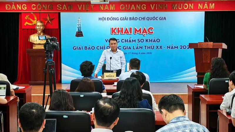 1.692 tác phẩm đủ điều kiện tham gia vòng sơ khảo Giải Báo chí quốc gia lần thứ XX