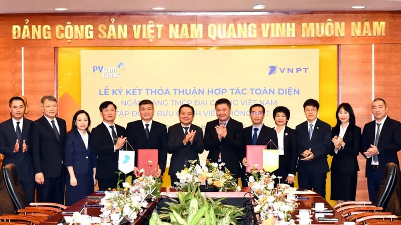 VNPT và PVcomBank hợp tác chiến lược, kết nối sức mạnh tài chính với công nghệ số