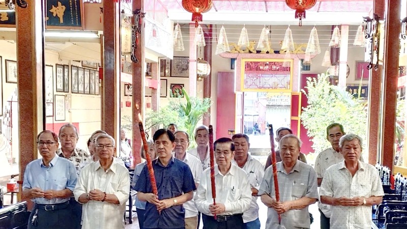 胡志明市海南会馆庆祝懿美娘娘宝诞