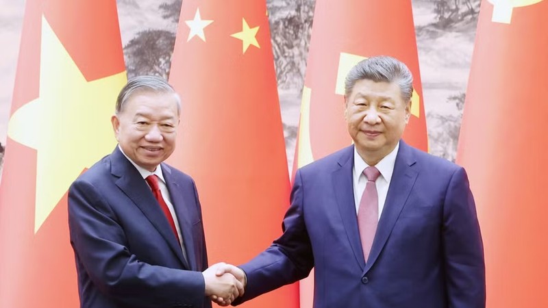 越南社会主义共和国和中华人民共和国关于在新时期持续深化全面战略合作伙伴关系、推动构建更高水平具有战略意义的越中未来分享共同体的联合声明（全文）