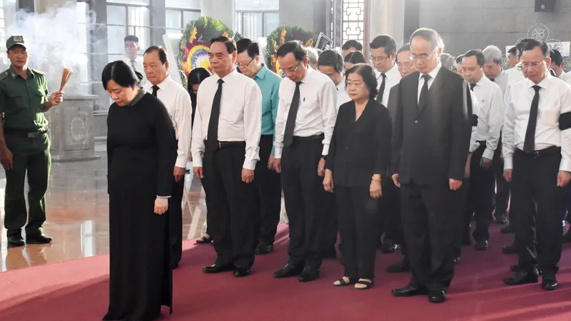 Lãnh đạo Đảng, Nhà nước viếng tang đồng chí Trần Hồng Quân 