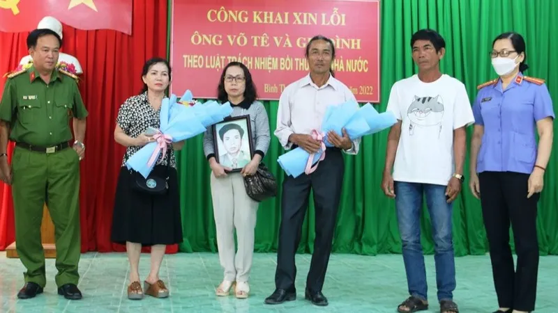 Các cơ quan tố tụng tỉnh Bình Thuận xin lỗi công khai ông Võ Tê và gia đình