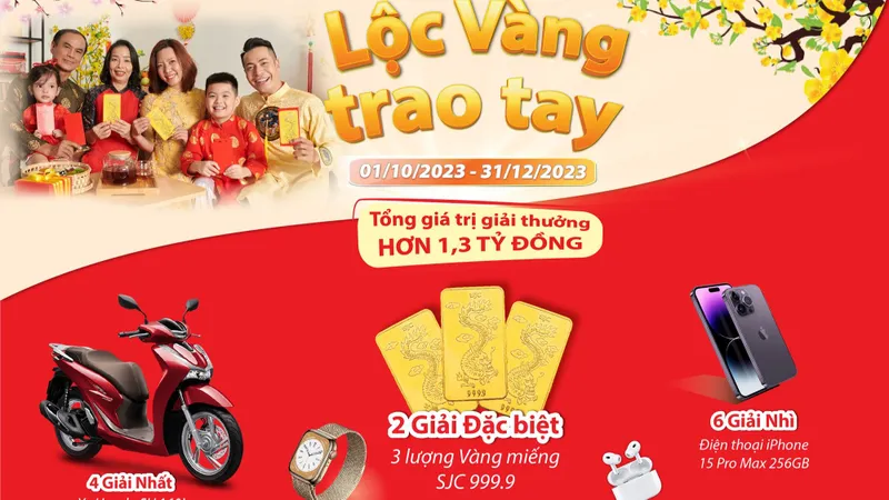 “Đón xuân hạnh phúc, lộc vàng trao tay” cùng Dai-ichi Life Việt Nam