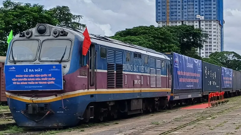Thúc đẩy xuất nhập khẩu qua ga liên vận Sóng Thần