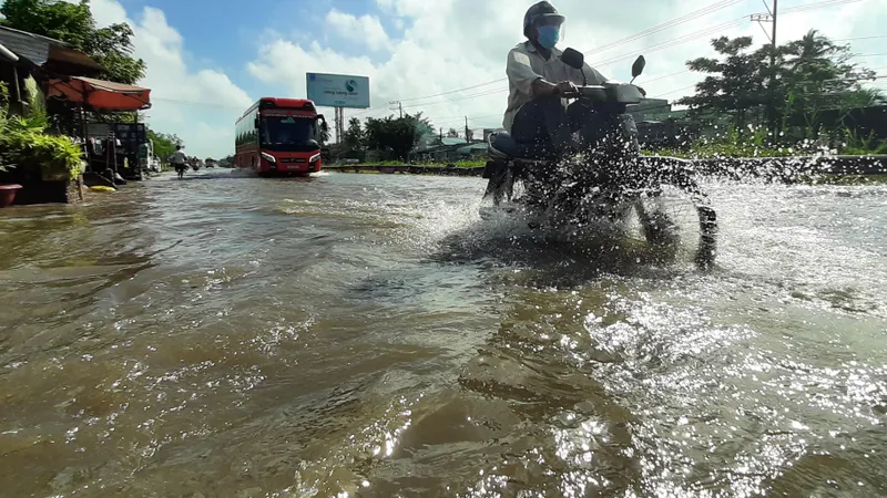 Chưa hết mưa lũ lại đón triều cường, gió mùa Đông Bắc