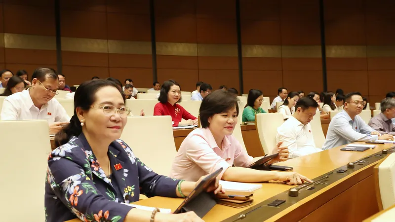 Nghị quyết xác nhận kết quả lấy phiếu tín nhiệm đối với người giữ chức vụ do Quốc hội bầu hoặc phê chuẩn