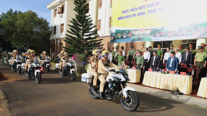 Tây Nguyên: “Đánh đúng, trúng, mạnh” các loại tội phạm, đảm bảo an ninh Tết 