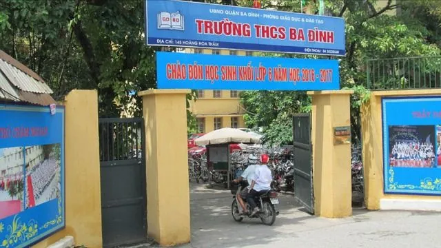 Hà Nội: Khởi tố cựu Hiệu trưởng Trường THCS Ba Đình 