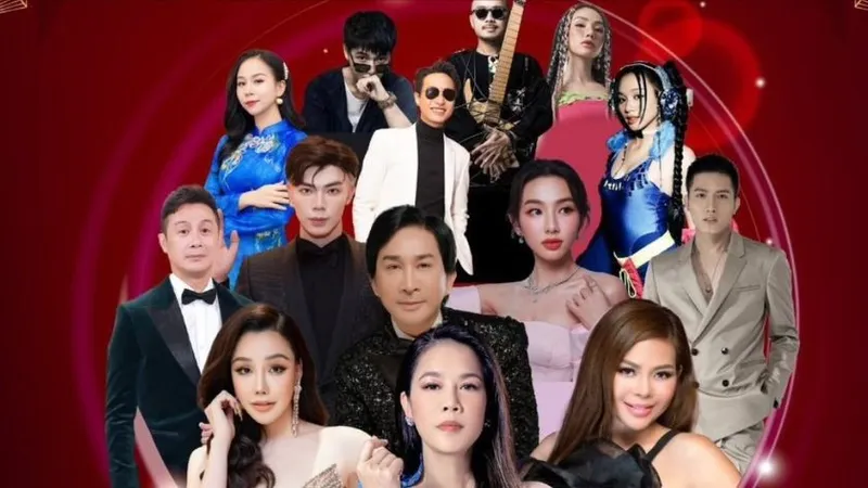 Dàn "sao" cùng tụ hội trong chương trình Chào đón năm mới 2024 