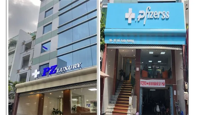 Thay tên biển hiệu thành "PZ Luxury", không ghi địa chỉ trên biển hiệu sau khi Sở Y tế chuyển hồ sơ vi phạm đến cơ quan thẩm quyền để tiến hành tố tụng hình sự theo quy định