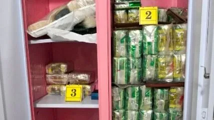 Ma túy được ngụy trang trong các túi trà đặt ở tủ quần áo 