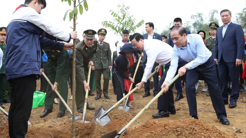 Phát động “tết trồng cây Đời đời nhớ ơn Bác Hồ” 