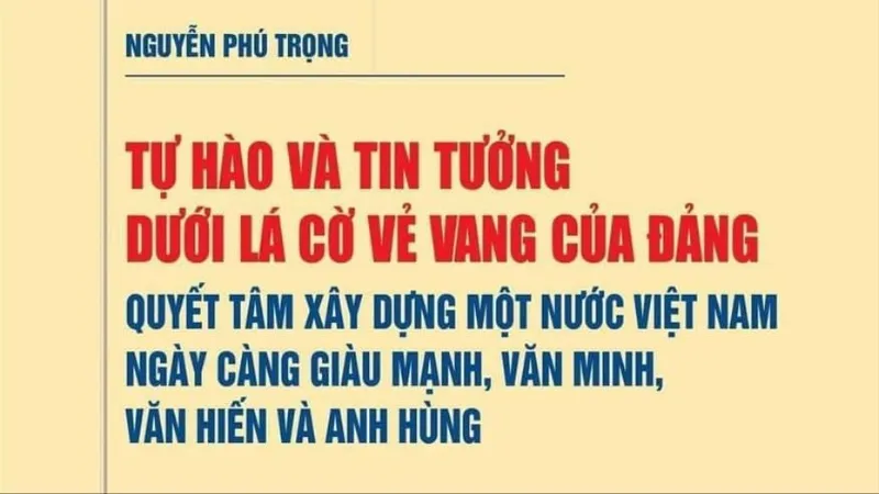 Phát hành ấn bản điện tử bài viết của Tổng Bí thư Nguyễn Phú Trọng