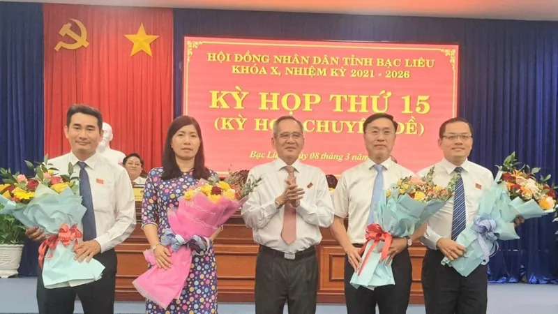 Bạc Liêu có 2 tân Phó Chủ tịch UBND tỉnh 