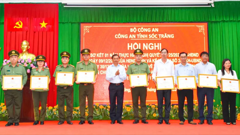 Sóc Trăng: Công an bán chuyên trách lập nhiều thành tích xuất sắc