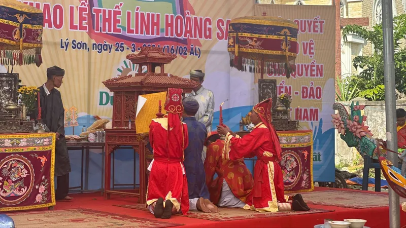 Đảo Lý Sơn tổ chức Lễ Khao lề thế lính Hoàng Sa