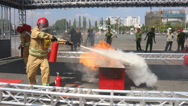 Các đội tham gia tranh tài tại hội thi 
