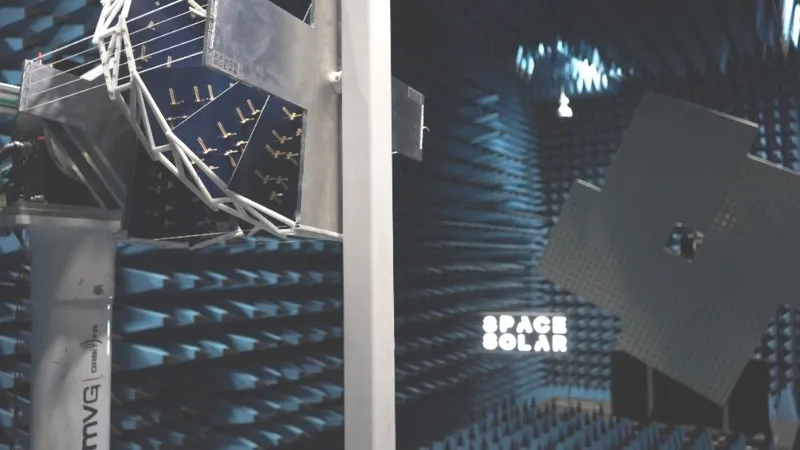 Hệ thống thử nghiệm HARRIER của Space Solar. Ảnh: Space Solar