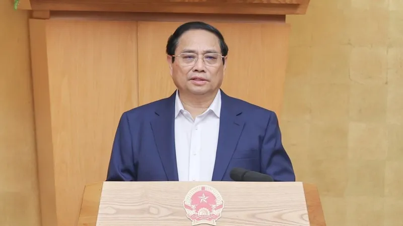 Thủ tướng Chính phủ Phạm Minh Chính. Ảnh: VIẾT CHUNG