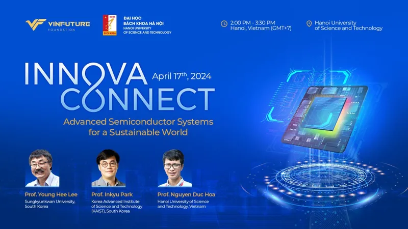 Chuỗi hoạt động InnovaConnect gồm những hoạt động giao lưu học thuật và trao đổi chuyên môn diễn ra trực tiếp giữa những nhà khoa học uy tín thế giới với các trường, viện hàng đầu Việt Nam