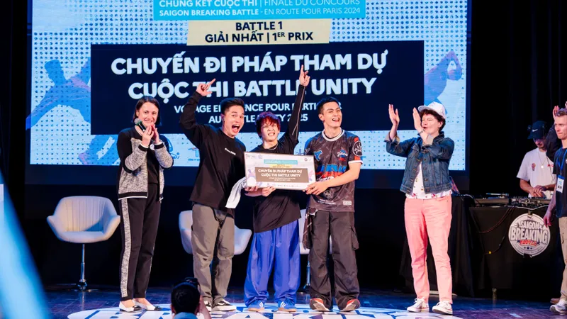 Fido Crew của Việt Nam tranh tài breakdance tại Pháp