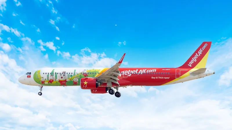 Bay thẳng Phú Quốc - Đài Trung, Cao Hùng chỉ từ 0 đồng, Vietjet thôi!