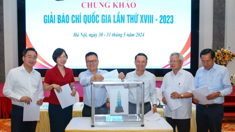 165 tác phẩm vào chung khảo Giải Báo chí quốc gia lần thứ XVIII năm 2023