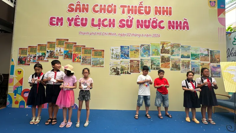 Hào hứng với sân chơi "Em yêu lịch sử nước nhà"