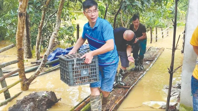 Miền Bắc: Nhiều nơi bị sạt lở, ngập nước 