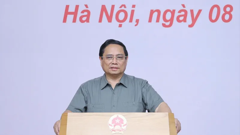 Thủ tướng Phạm Minh Chính chủ trì hội nghị sáng 8-9