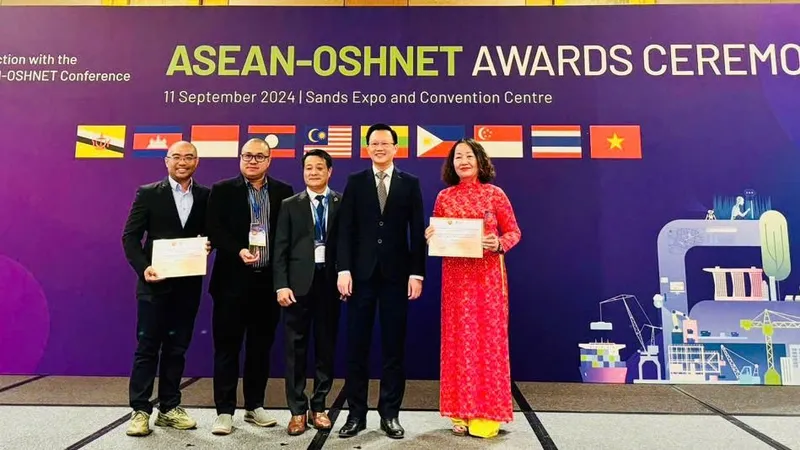 Sanvinest Khánh Hòa tự hào là 1 trong 2 doanh nghiệp Việt Nam vinh dự nhận Giải thưởng ASEAN về an toàn và sức khỏe nghề nghiệp (OSHNET-ASEAN)