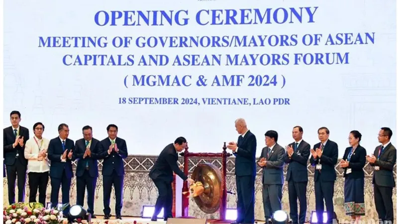 Khai mạc Hội nghị Thị trưởng thủ đô các nước ASEAN và Diễn đàn Thị trưởng ASEAN