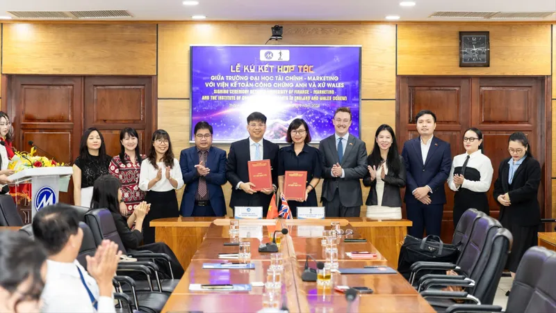 ICAEW ký kết hợp tác với Trường Đại học Tài chính – Marketing