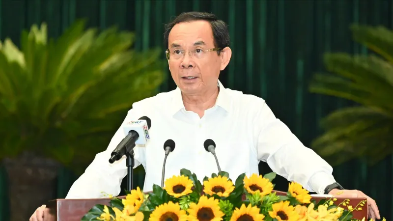 Bí thư Thành ủy TPHCM Nguyễn Văn Nên: Nhiệm vụ ưu tiên cao nhất là đẩy nhanh đầu tư công