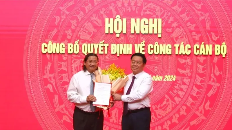 Đồng chí Nguyễn Minh Nhựt giữ chức Phó Giám đốc Sở VH-TT TPHCM