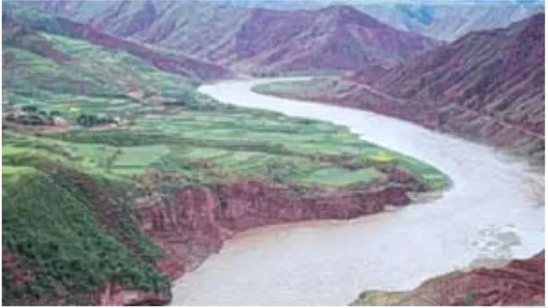 Một đoạn sông Hoàng Hà
