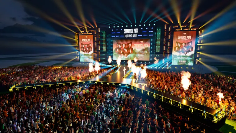 Superfest 2024 “khuấy động” miền di sản Hạ Long tháng 11 cùng dàn nghệ sĩ cực khủng