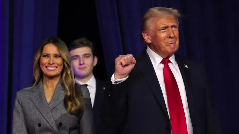 Ông Donald Trump tuyên bố giành chiến thắng