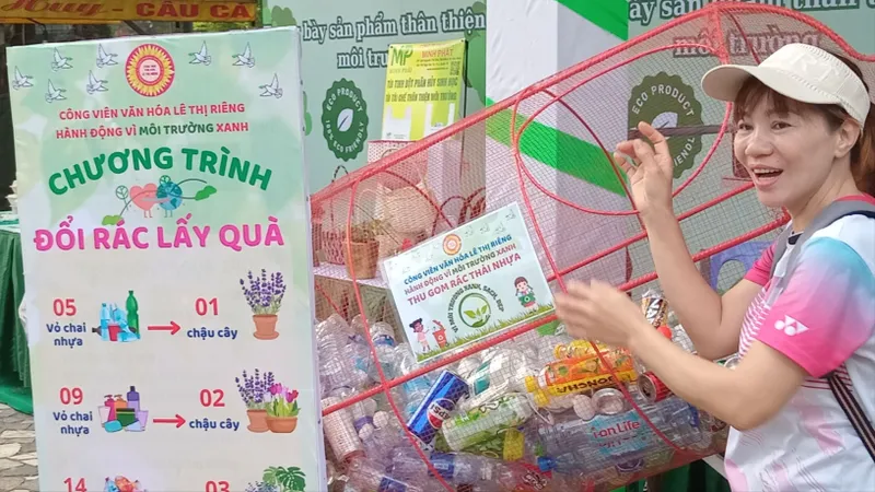 Nhiều hoạt động tuyên truyền bảo vệ môi trường tại Ngày hội xanh 2024