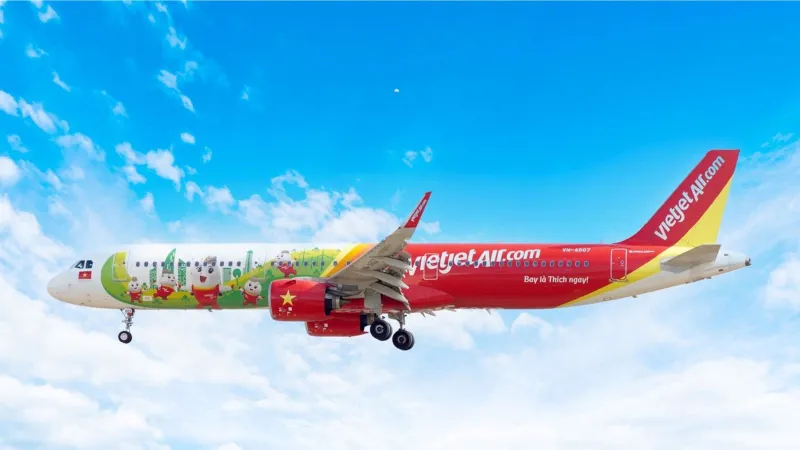 Vietjet tặng 20kg hành lý ký gửi miễn phí, mừng 10 năm cất cánh những chuyến bay yêu thương đến Đài Loan (Trung Quốc)