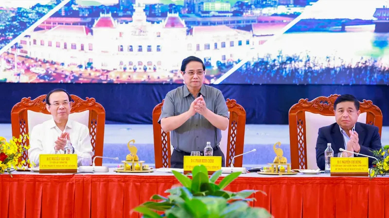 Thủ tướng chủ trì Hội nghị Hội đồng điều phối vùng Đông Nam bộ lần thứ 5. 