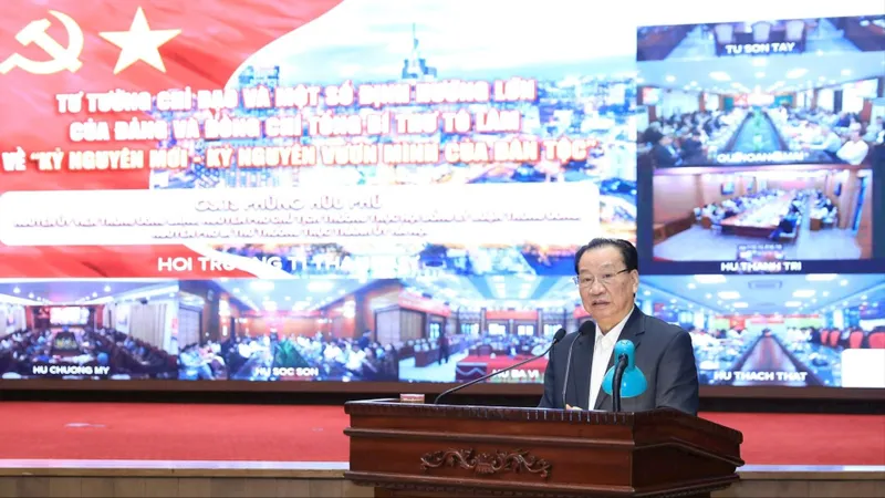 Hà Nội hội tụ đầy đủ yếu tố để tiên phong trong kiến tạo kỷ nguyên mới 