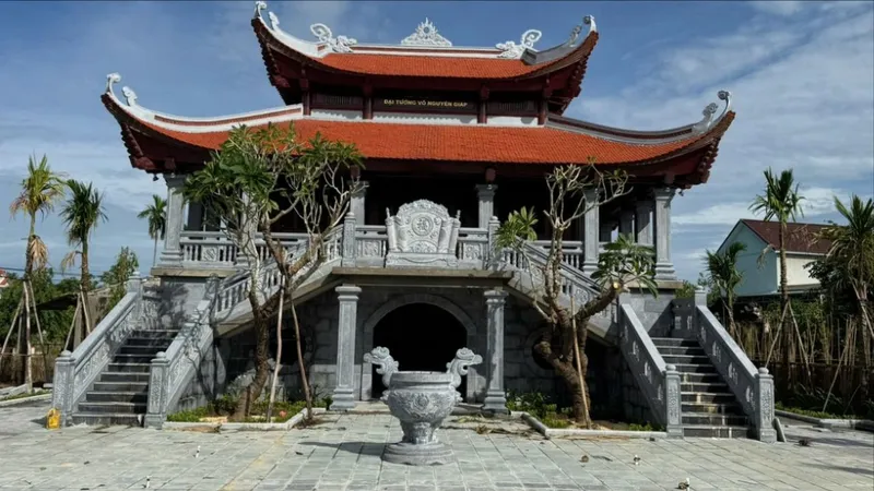 Khánh thành Nhà tưởng niệm Đại tướng Võ Nguyên Giáp