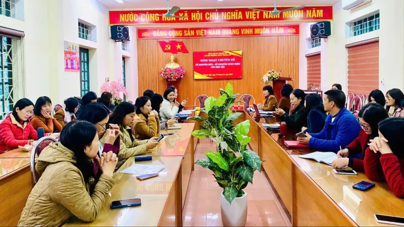 Hà Nội mở đợt sinh hoạt chính trị “Kỷ nguyên mới - Kỷ nguyên vươn mình của dân tộc” tới hơn 485.000 đảng viên