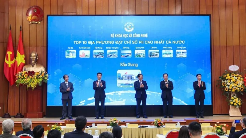 Công bố xếp hạng Chỉ số đổi mới sáng tạo cấp địa phương 2024