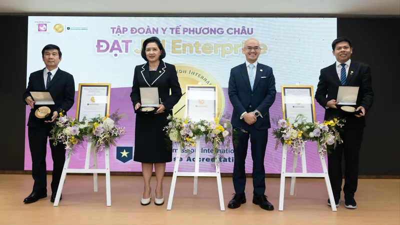 Tập đoàn y tế Phương Châu đạt chứng nhận JCI Enterprise 