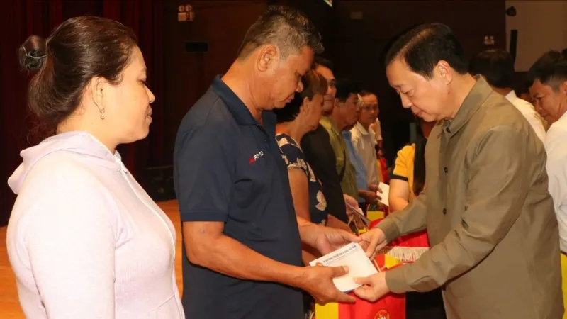 Phó Thủ tướng Trần Hồng Hà thăm, tặng quà tết ở Bình Dương, Bà Rịa - Vũng Tàu