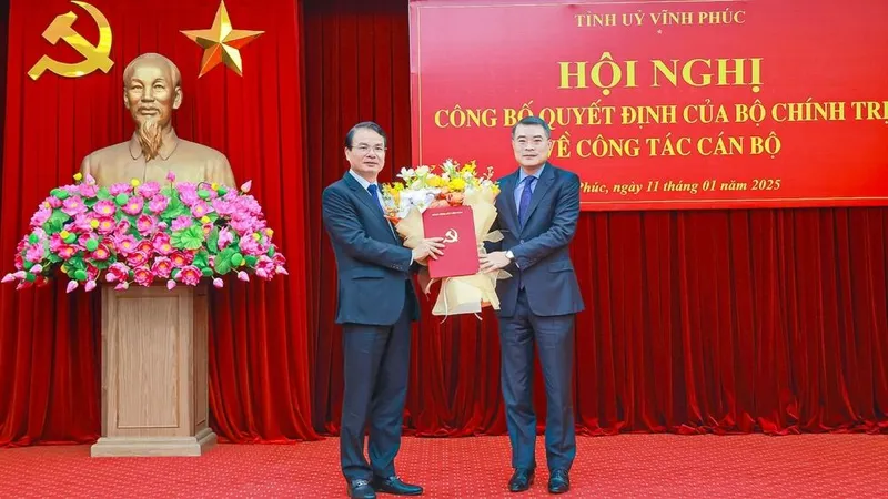 Điều động, chỉ định Bí thư tỉnh Lào Cai giữ chức Bí thư tỉnh Vĩnh Phúc
