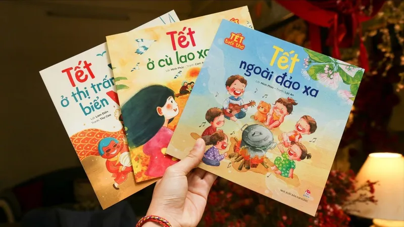 "Bữa tiệc" sách tết dành cho các bạn nhỏ